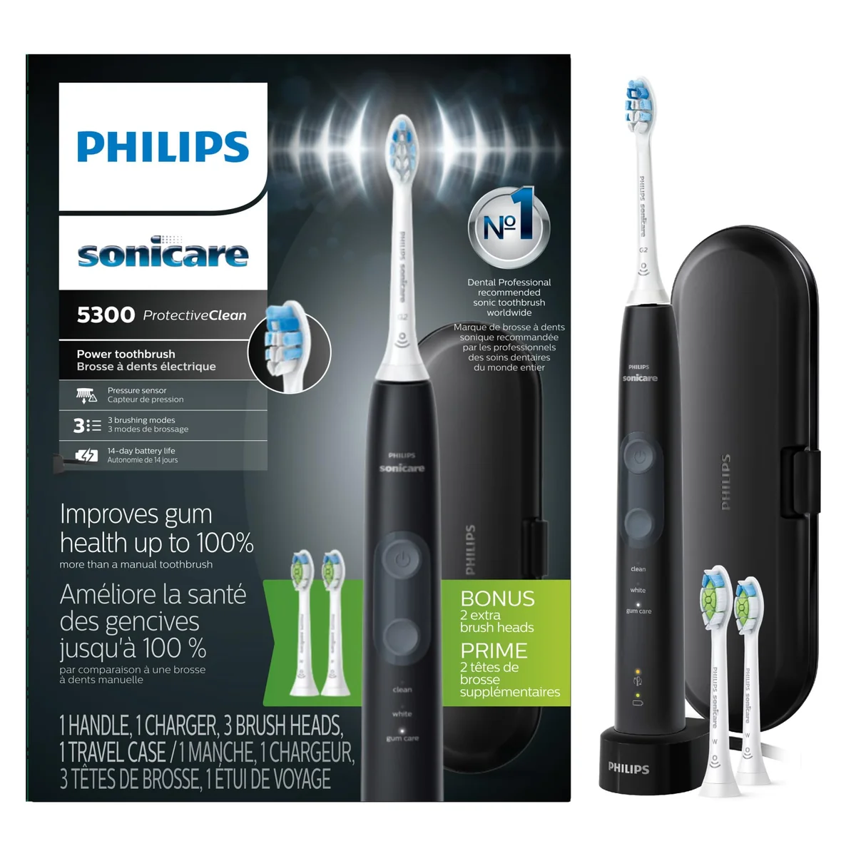 Philips Sonicare ProtectiveClean 5300 Rechargeable Electric Toothbrush Review